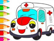play Coloring Book: Ambulance