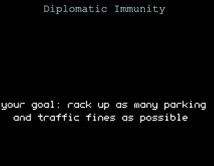 play Diplomatic Immunity