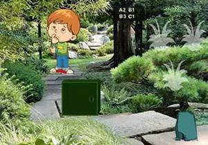 play Innocent Boy Garden Escape