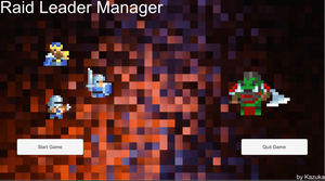 Raid Leader Manager