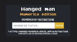 play Hanged Man - Numérica Edition