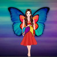 play Wow-Cursed Butterfly Girl Escape Html5