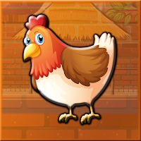 play G2J Cute Brown Hen Rescue From Cage