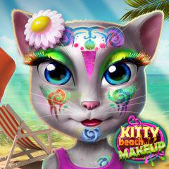 play Kitty Beach Makeup