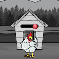 play G2J Rescue The White Hen From Cage