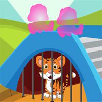 play Games4King-Smart-Tiger-Cub-Rescue