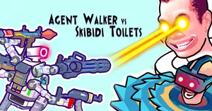 play Agent Walker Vs Skibidi Toilets