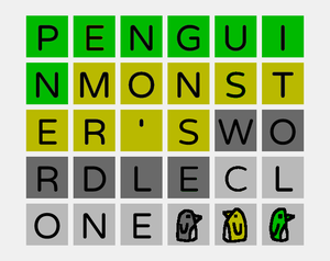 play Penguin Monster'S Wordle