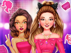play Celebrity Barbiecore Aesthetic Look - Free Game At Playpink.Com