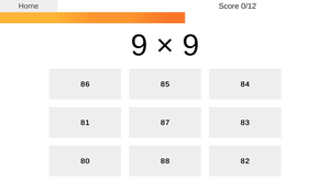 play Times Table Game