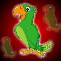 play G2J Cute Green Parrot Escape