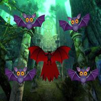 play Wow- Rescue Halloween Red Bat Html5