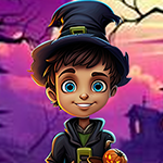 play Vibrant Halloween Boy Escape
