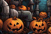 play Spooky Pipes Puzzle
