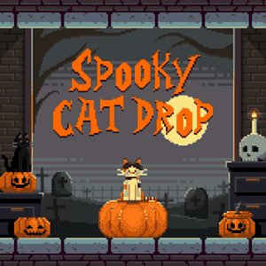 play Spooky Cat Drop
