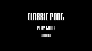 play Classic Pong