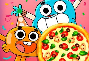 play Gumball Pizza Frenzy
