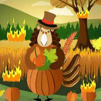 play Thanksgiving Fire Forest Escape