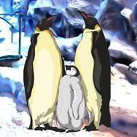 play Big-Winter Penguin Family Escape