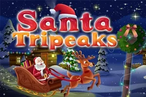 play Santa Tripeaks