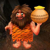 play Big-Caveman Finding The Treasure
