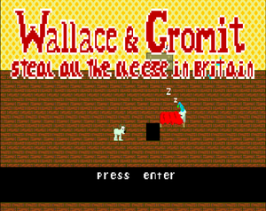 play Wallace & Gromit Steal All The Cheese In Britain
