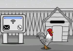 play Rescue The White Rooster Family