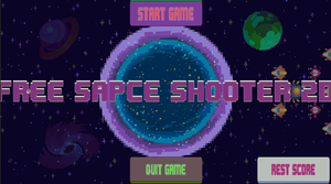 play Free Space Shooter 2D