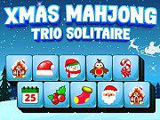 play Xmas Mahjong Trio Solitaire