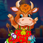 play Christmas Cow Escape