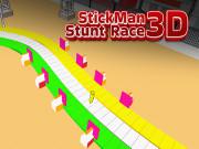 play Stickman Stunt Race 3D