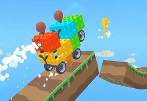 play Crafting Car Out Of Blocks
