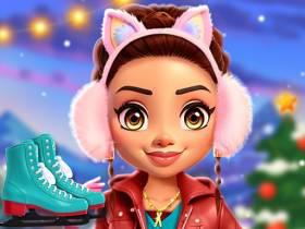 play Bffs Winter Ice Skating Look - Free Game At Playpink.Com