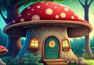 play Mushroom House Escape (Games 2 Mad)