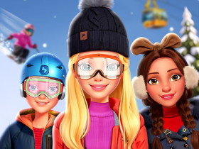 play Ellie And Friends Ski Fashion - Free Game At Playpink.Com