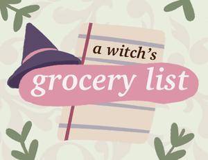 play A Witch'S Grocery List