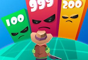 play Shoot Block Rush 3D