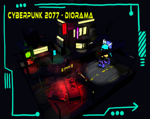 play Cyberpunk 2077 Diorama - Pa Game Art Ws 23/24 - Kirschner Jasmin