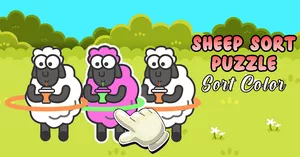 play Sheep Sort Puzzle: Sort Color