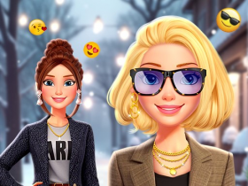 play Bffs Fabulous Winter Look - Free Game At Playpink.Com