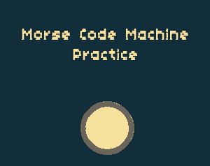 play Morse Code Machine Practice