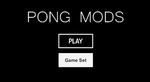 play Pong Mod
