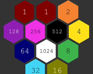play Hexagonal-2048