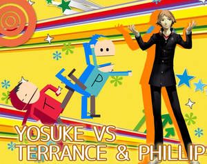 Persona 4 Vn: Yosuke Hanamura Vs Terrance & Phillip