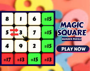 play Number Puzzle: Magic Square(Demo)