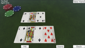 play Blackjack! For Qlearning
