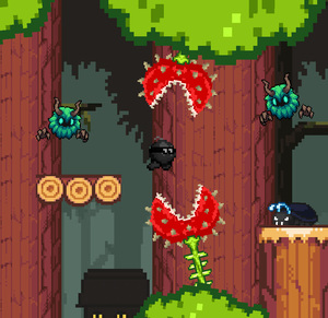 play Bomby Run - Level 8, Treetops Forest V1.0