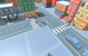 play 3D City Traffic Simulator