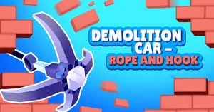 play Demolition Car: Rope And Hook