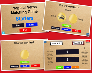 Starters - Irregular Verbs - Matching Game